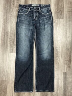 BKE Denim Justin Regular Fit Boot Cut Jeans - 32L